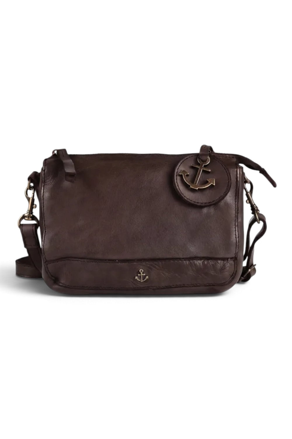 Borsa mattoncino Tiani chocolate Harbour 2nd<BR/> 
