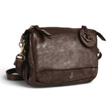 Borsa mattoncino Tiani chocolate Harbour 2nd<BR/> 