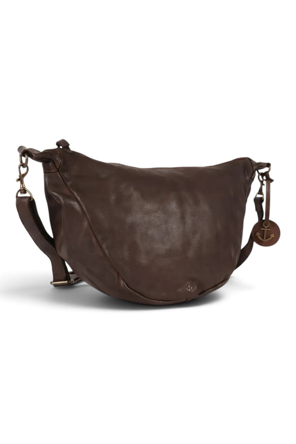 Borsa 1/2 luna Alva grande Chocolate Harbour Smilla<BR/> 