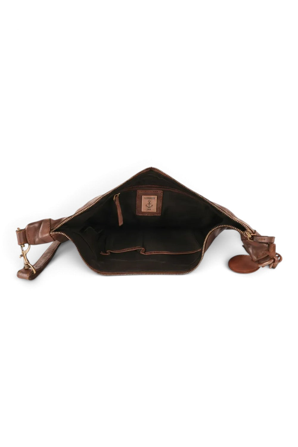 Borsa 1/2 luna Alva grande Chocolate Harbour Smilla<BR/> 