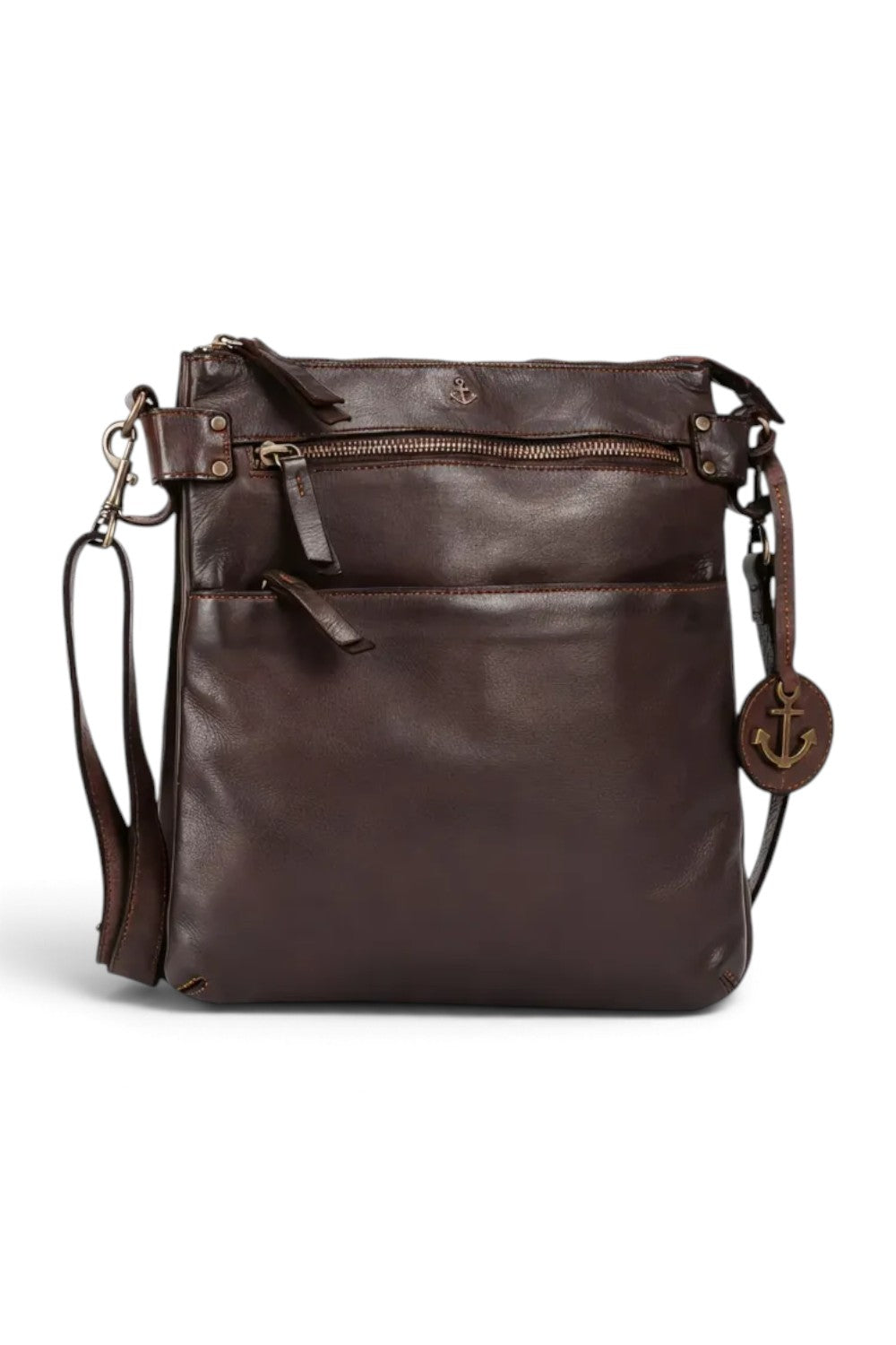 Borsa piatta Zora-2 Chocolate Harbour 2nd<BR/> 