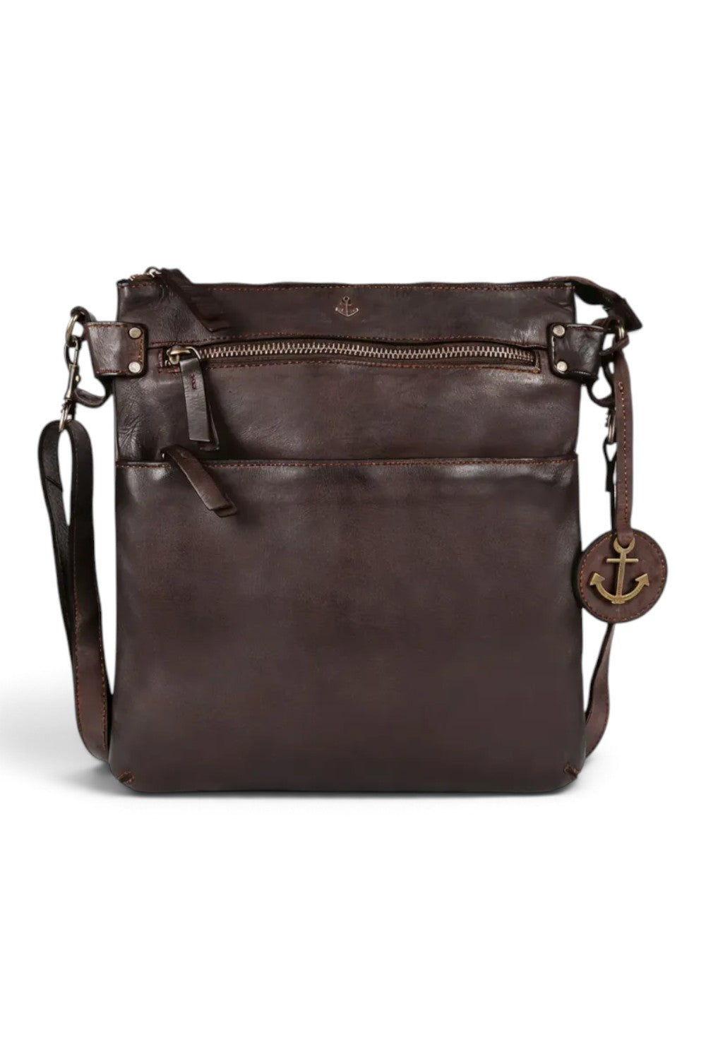 Borsa piatta Zora-2 Chocolate Harbour 2nd<BR/> 
