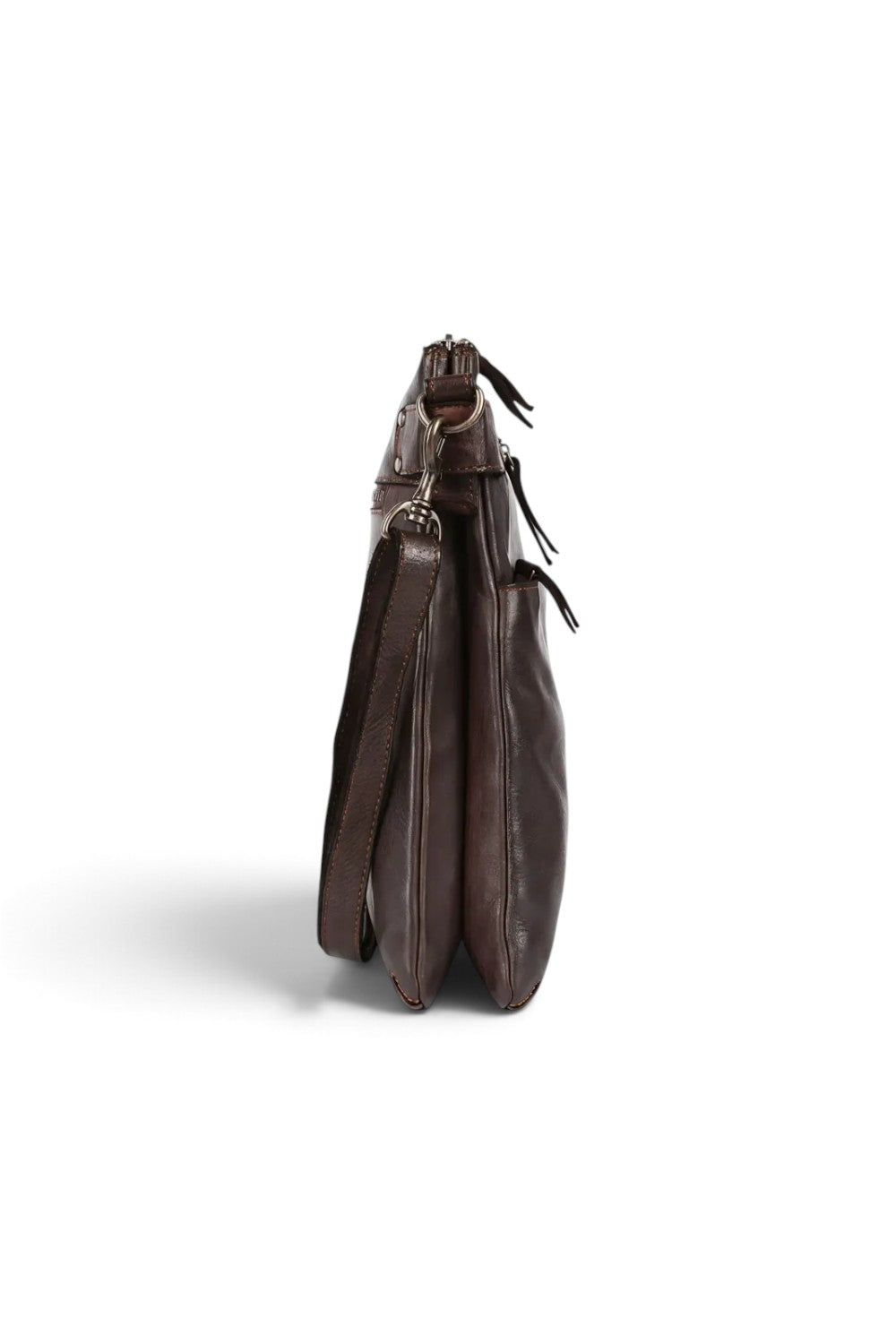 Borsa piatta Zora-2 Chocolate Harbour 2nd<BR/> 