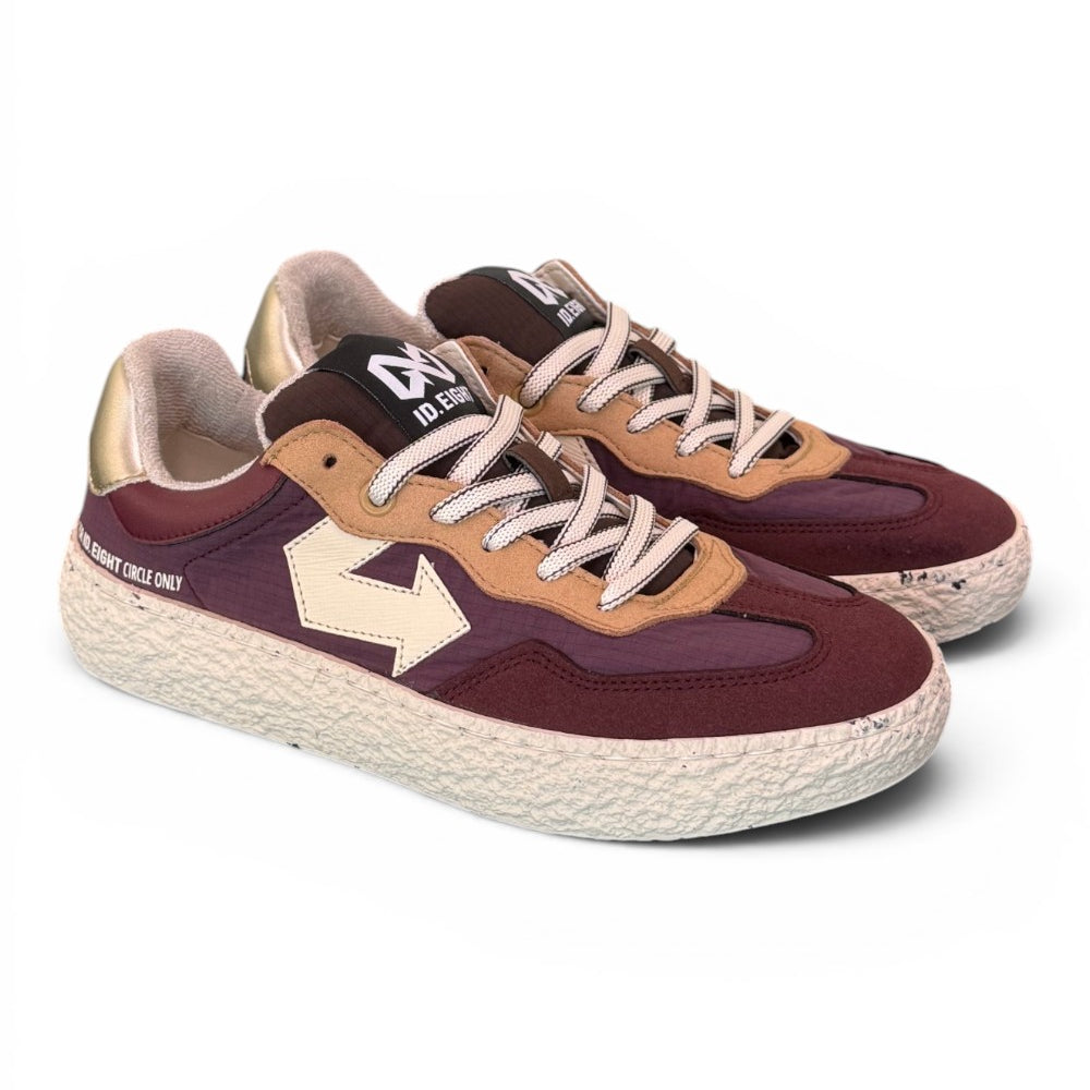 Sneaker donna ID.Eight Uriduri plum bordeaux 