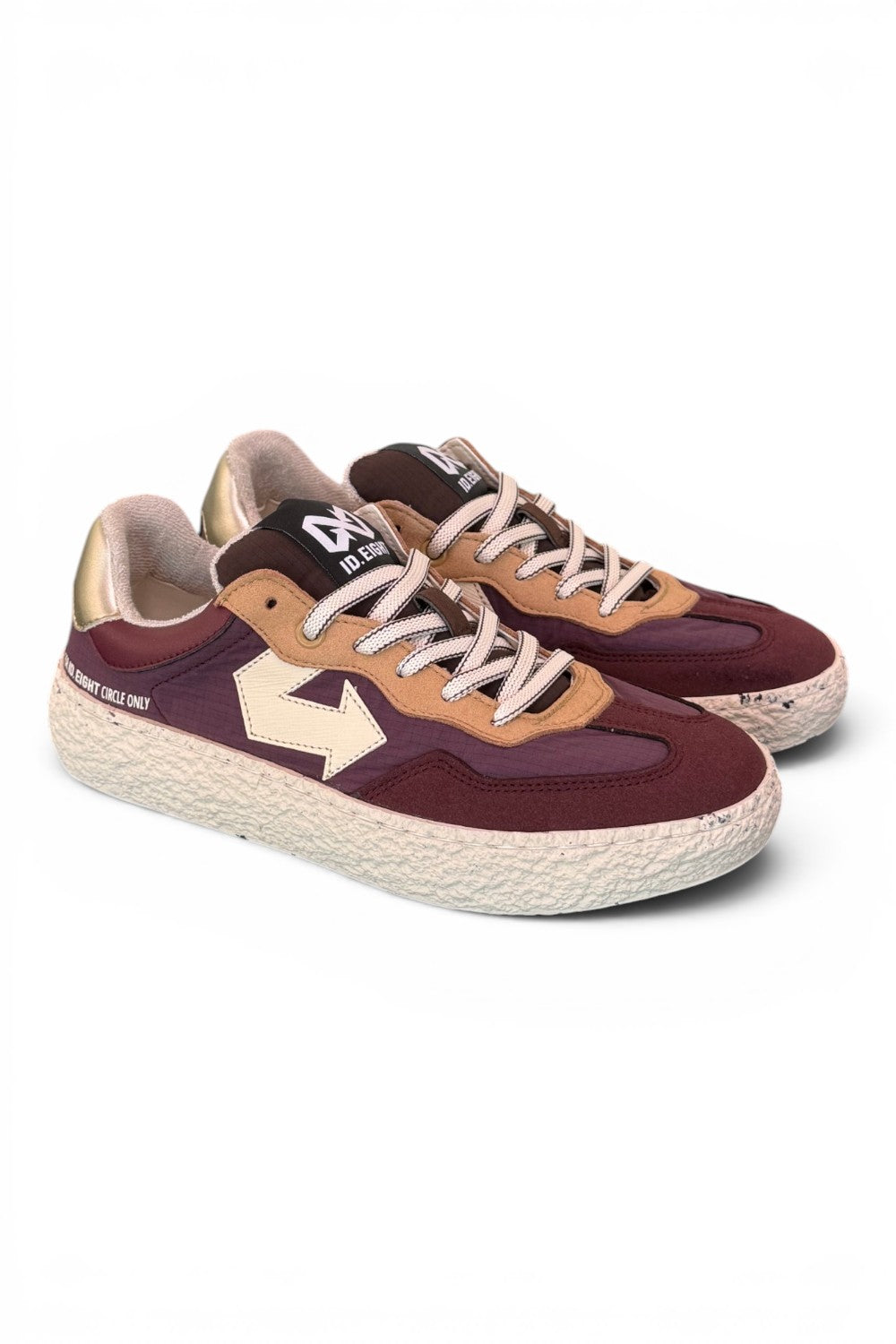 Sneaker donna ID.Eight Uriduri plum bordeaux 
