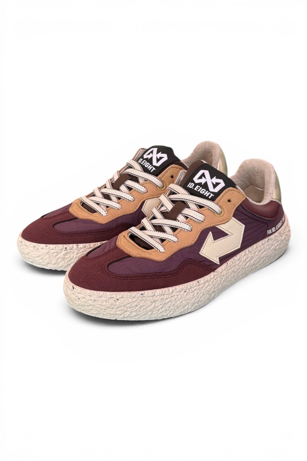 Sneaker donna ID.Eight Uriduri plum bordeaux 