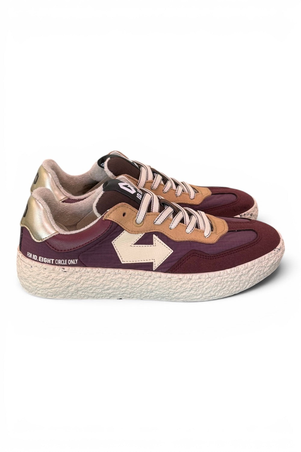 Sneaker donna ID.Eight Uriduri plum bordeaux 