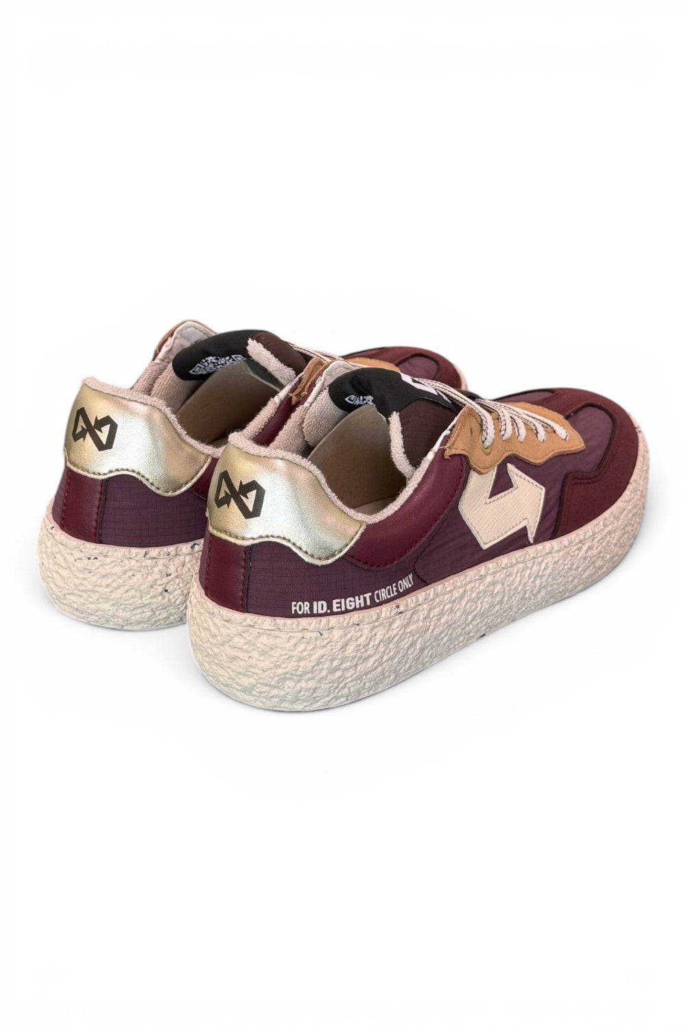 Sneaker donna ID.Eight Uriduri plum bordeaux 