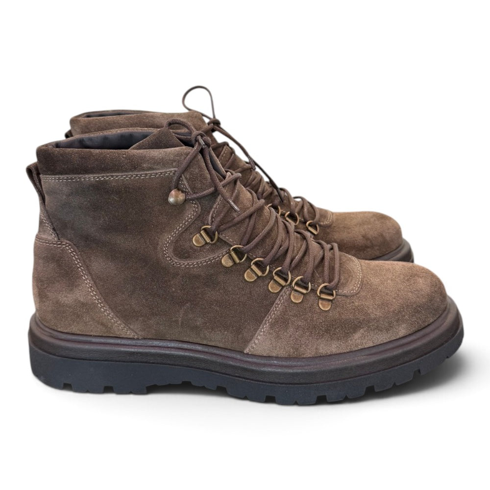 Polacco pedula Kebo suede taupe 