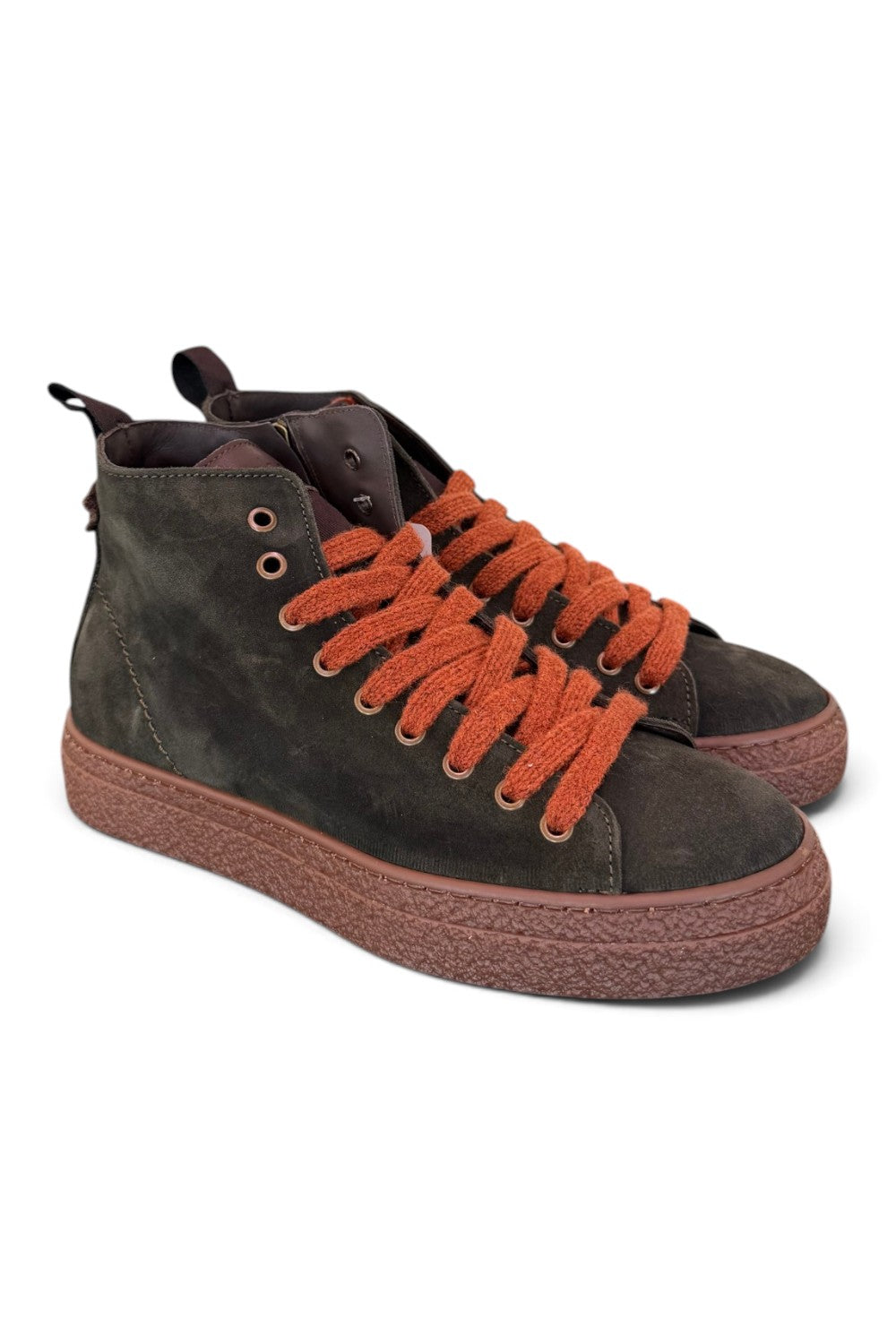 Polacco kebo zip suede militare<BR/> 