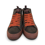 Polacco kebo zip suede militare<BR/> 