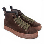 Polacco kebo zip suede testa di moro 