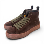 Polacco kebo zip suede testa di moro 