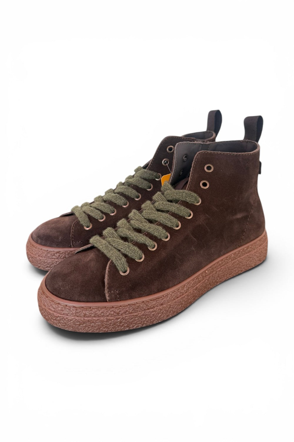 Polacco kebo zip suede testa di moro 