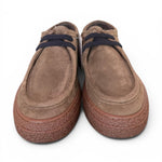 Allacciato ingegnere kebo suede taupe 