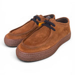Allacciato ingegnere kebo suede snuff cuoio 