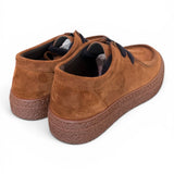 Allacciato ingegnere kebo suede snuff cuoio 