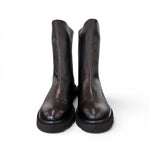 Stivaletto pelle nera Les Tulipes 