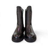 Stivaletto pelle nera Les Tulipes 