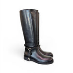 Stivale pelle nera accessorio Les Tulipes 