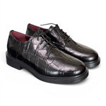 Allacciato donna in cocco nero Lorenzo Mari<BR/> 