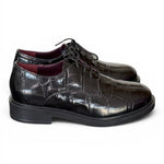 Allacciato donna in cocco nero Lorenzo Mari<BR/> 