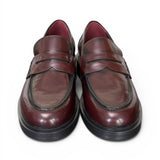 Mocassino donna burgundy Lorenzo Mari<BR/> 