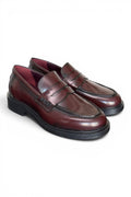 Mocassino donna burgundy Lorenzo Mari