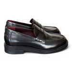 Mocassino donna nero Lorenzo Mari<BR/> 