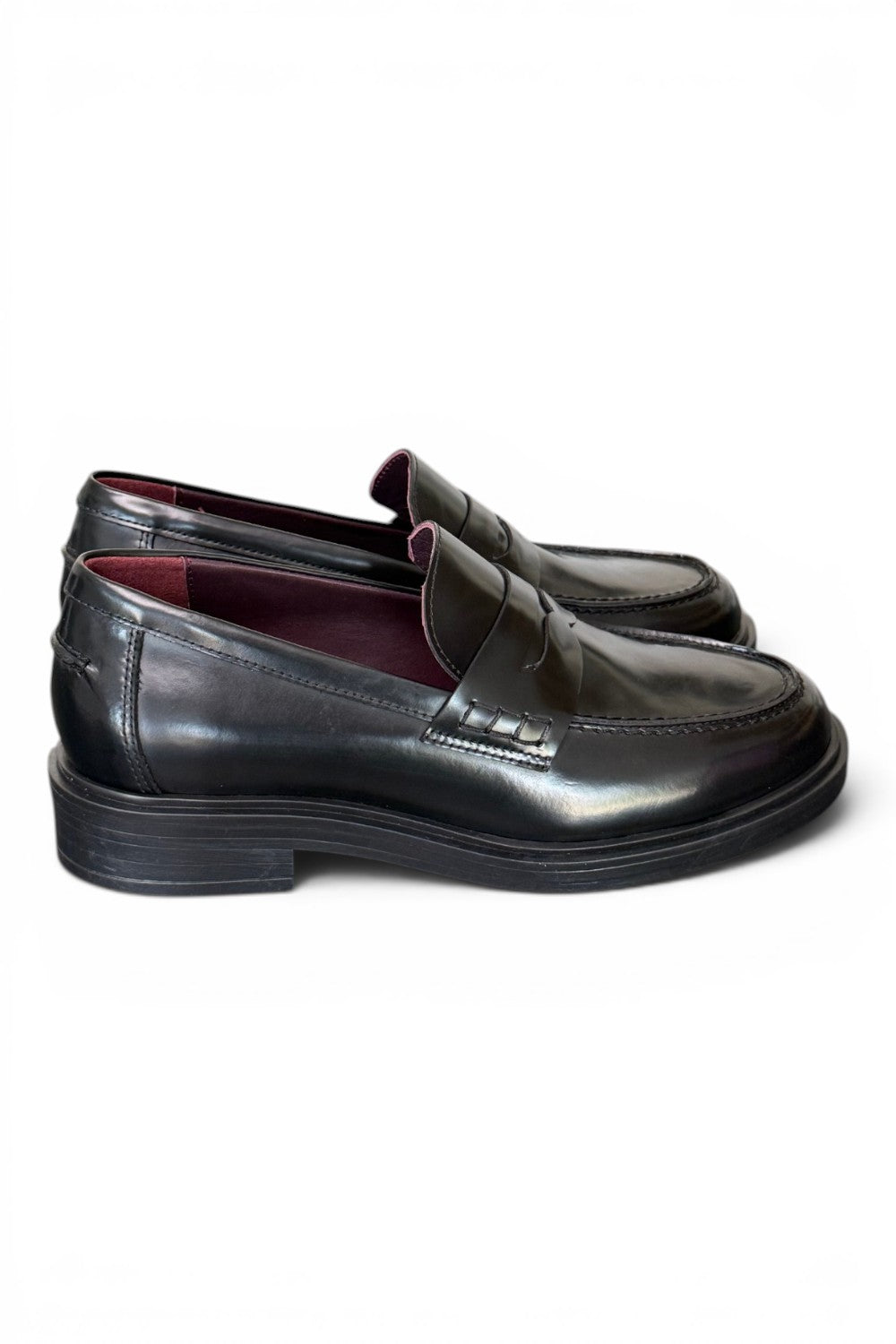 Mocassino donna nero Lorenzo Mari<BR/> 