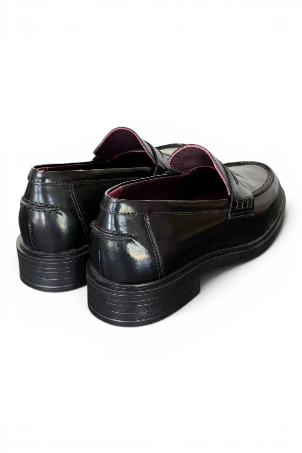 Mocassino donna nero Lorenzo Mari<BR/> 