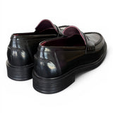 Mocassino donna nero Lorenzo Mari<BR/> 