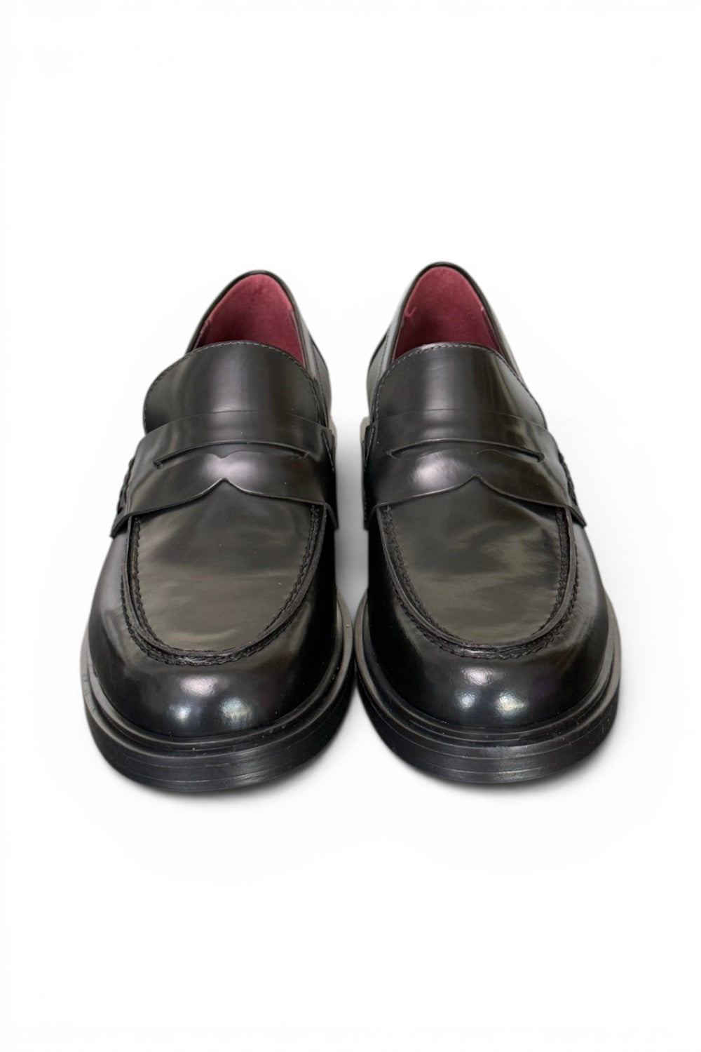 Mocassino donna nero Lorenzo Mari<BR/> 