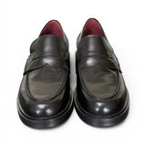 Mocassino donna nero Lorenzo Mari<BR/> 