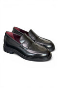 Mocassino donna nero Lorenzo Mari
