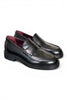 Mocassino donna nero Lorenzo Mari
