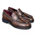Mocassino donna mappi testa di moro Lorenzo Mari<BR/> 
