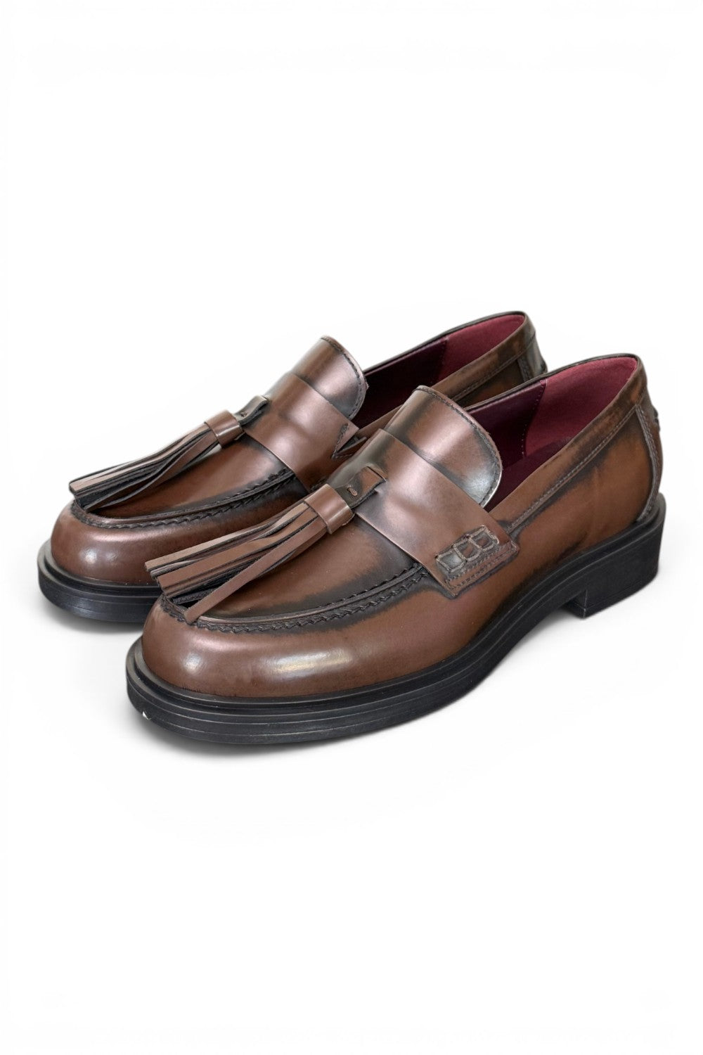 Mocassino donna mappi testa di moro Lorenzo Mari<BR/> 