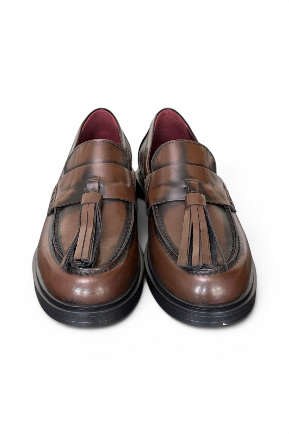 Mocassino donna mappi testa di moro Lorenzo Mari<BR/> 