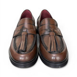 Mocassino donna mappi testa di moro Lorenzo Mari<BR/> 
