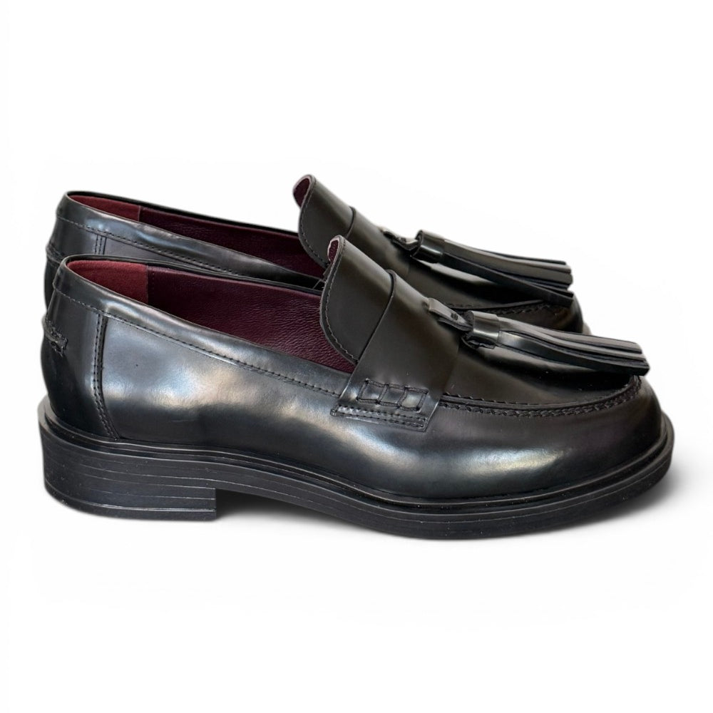 Mocassino donna mappi nero Lorenzo Mari<BR/> 