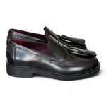 Mocassino donna mappi nero Lorenzo Mari<BR/> 
