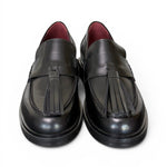 Mocassino donna mappi nero Lorenzo Mari<BR/> 