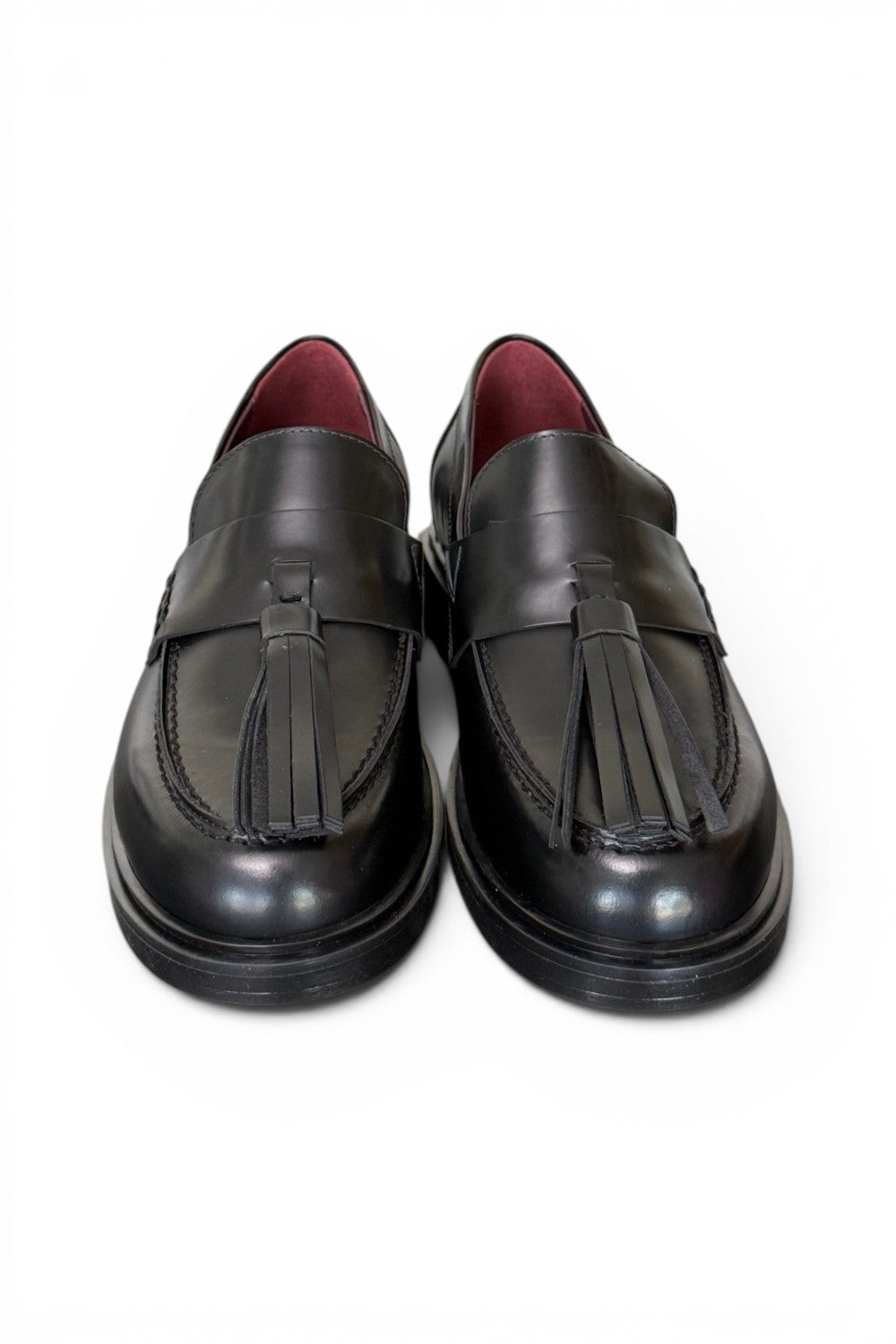 Mocassino donna mappi nero Lorenzo Mari<BR/> 