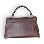 Borsa patta Kendall media pelle cioccolato Loristella<BR/> 