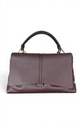 Borsa patta Kendall media pelle cioccolato Loristella