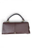 Borsa patta Kendall orizz pelle cioccolato Loristella