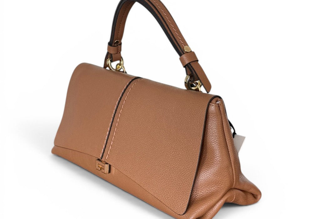 Borsa patta Kendall orizz pelle cuoio Loristella<BR/> 
