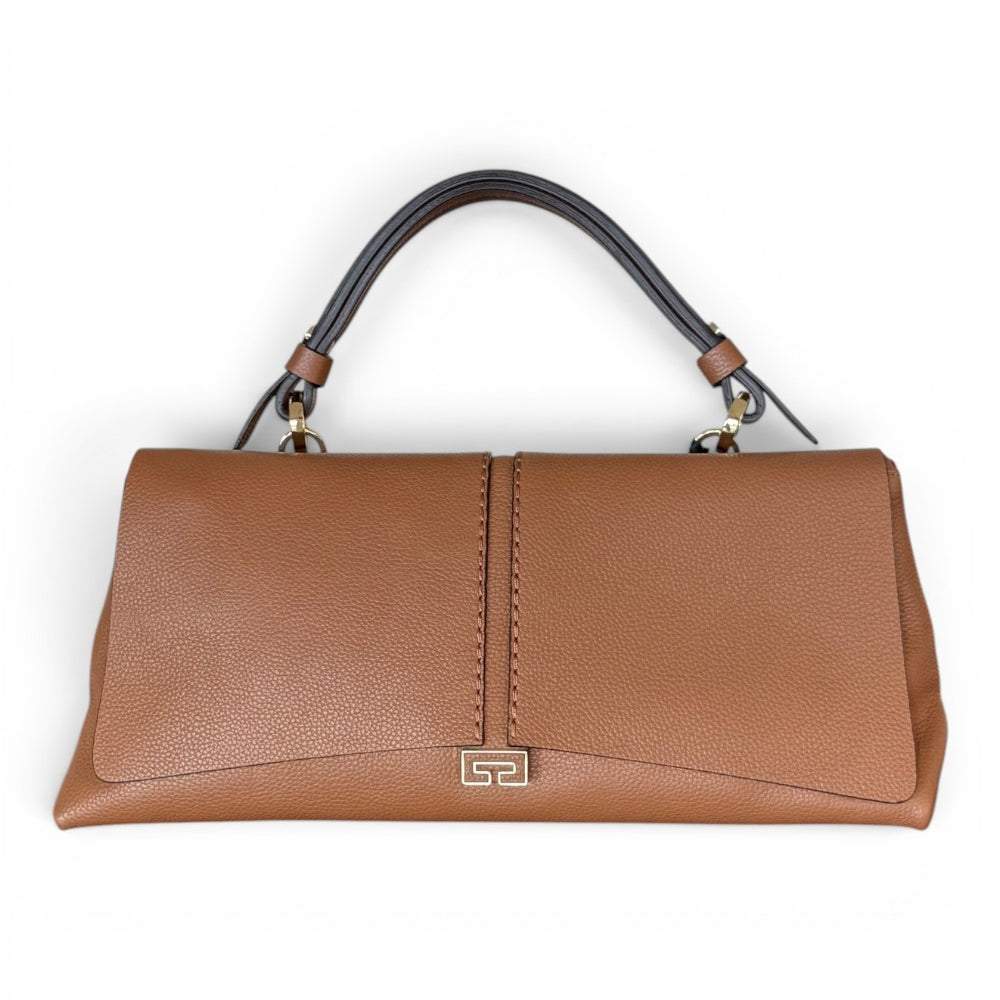 Borsa patta Kendall orizz pelle cuoio Loristella<BR/> 