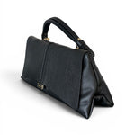 Borsa patta Kendall orizz pelle nera Loristella<BR/> 